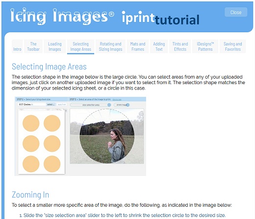 icing images iprint tutorial learn how to create custom edible icing sheet templates