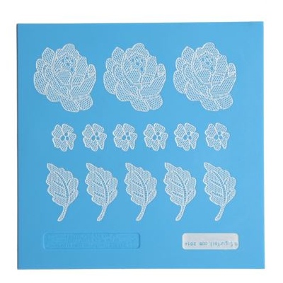 Icing Images Rose Mantilla Extras Mat 20-531K