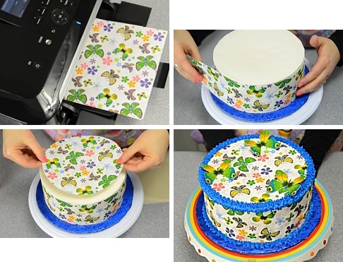 order an edible design pattern from icing images