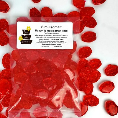 Icing Images Simi Red Isomalt