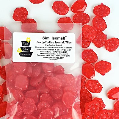 Icing Images Simi Red Shimmer Isomalt